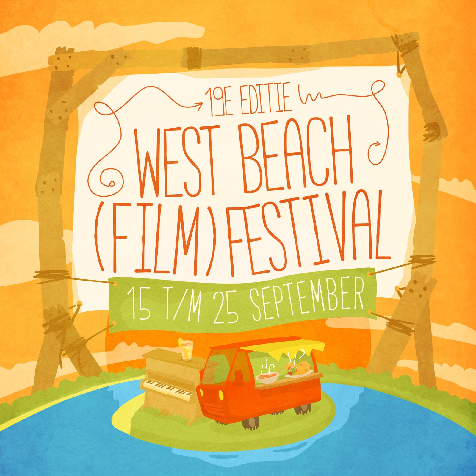 Logo West Beach (film) festival